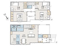 横浜市磯子区滝頭1丁目4　新築戸建　全6棟　2号棟
