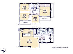 横浜市青葉区たちばな台2丁目　新築戸建　全1棟　1号棟