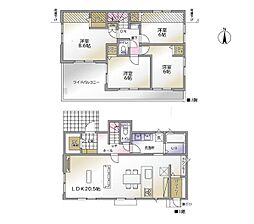 横浜市瀬谷区阿久和東2丁目　新築戸建　全1棟　1号棟