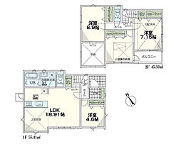 横浜市戸塚区上柏尾町　新築戸建　全1棟　1号棟