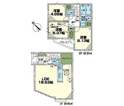 横浜市磯子区滝頭1丁目　新築戸建　全2棟　2号棟