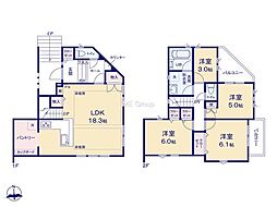 横浜市緑区十日市場　新築未入居戸建　全4棟　C号棟
