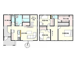 平塚市菫平 新築未入居戸建 全8棟 4号棟