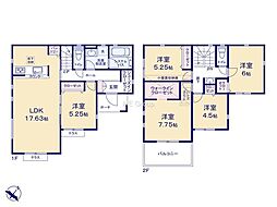 八王子市絹ヶ丘2丁目第5期　新築戸建　全1棟