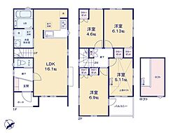 横浜市南区大岡　新築戸建　全2棟　1号棟