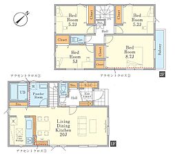 稲城市平尾2丁目6期 新築戸建 全2棟 2号棟