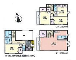 横浜市西区東久保町　新築戸建　全2棟　B号棟