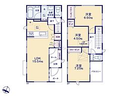 藤沢市石川1丁目3期　新築戸建　全6棟　3号棟