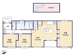 八王子市小宮町　新築戸建　全2棟　1号棟