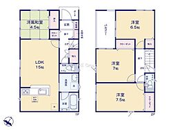 足柄上郡山北町向原第6 新築戸建 全2棟 2号棟
