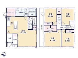 相模原市上溝 新築戸建 全7棟 4号棟
