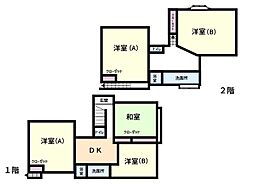多摩市落川　中古戸建