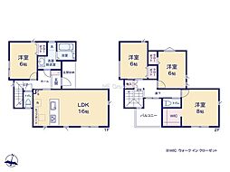 タマタウン秦野市南矢名　新築未入居戸建　全8棟　6号棟