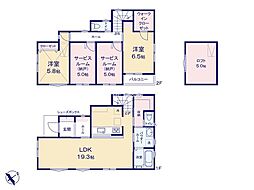横浜市港南区港南台1丁目　新築未入居戸建　全8棟　3号棟