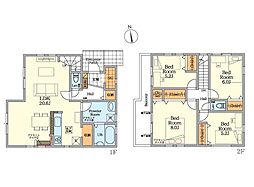 秦野市鶴巻南3丁目4期　新築戸建　全1棟