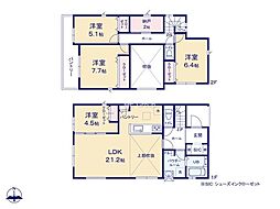 横浜市栄区桂台西2丁目5期 新築戸建 全3棟 3号棟