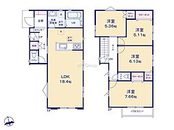 川崎市麻生区多摩美1丁目121第2期 新築戸建 全4棟 4号棟