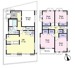 逗子市桜山5丁目　新築戸建　全3棟　1号棟