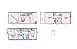 川崎市宮前区西野川2丁目　新築戸建　全6棟　C号棟