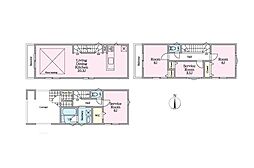 川崎市宮前区西野川2丁目　新築戸建　全6棟　A号棟