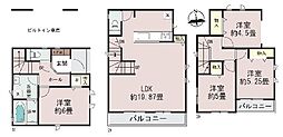 相模原市緑区橋本8丁目　新築戸建　全3棟　C号棟