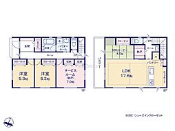 茅ヶ崎市東海岸南4丁目　新築戸建　全2棟　2号棟