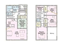 相模原市中央区田名第144 新築戸建 全2棟 1号棟