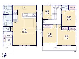 横浜市泉区白百合1丁目　新築戸建　全1棟