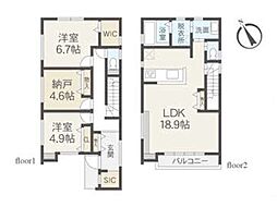 小田原市中新田 新築戸建 全2棟 1号棟