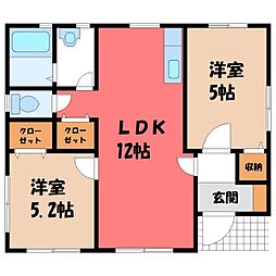 鹿沼市茂呂の一戸建て