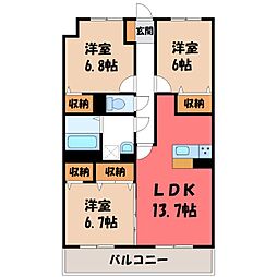 宇都宮市ゆいの杜6丁目