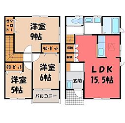 宇都宮市簗瀬1丁目の一戸建て