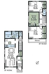 新築／志木市柏町第12　全3棟 1号棟