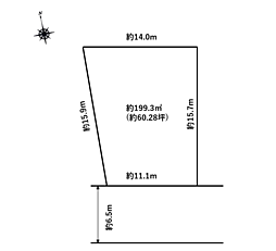 中川区本前田町　土地