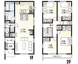 熊谷市別府4丁目　新築住宅 2号棟