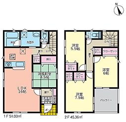 Cradle　garden鴻巣市松原第10　新築住宅 3号棟