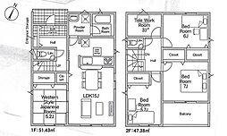 Cradle　garden久喜市栗原第11　新築住宅 1号棟