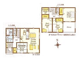 Cradle　garden川島町吹塚第3　新築住宅 3号棟