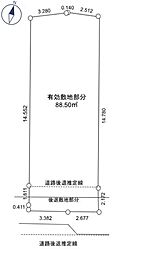 世田谷区三宿1丁目　土地