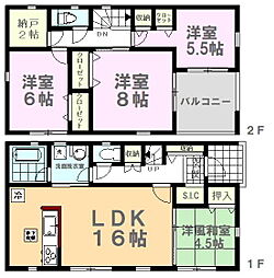 Cradlegarden宇都宮市中岡本町第8　1号棟