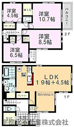 BIG　HOUSE小山市駅東通り9期　1号棟