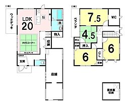中古戸建　野洲市西河原