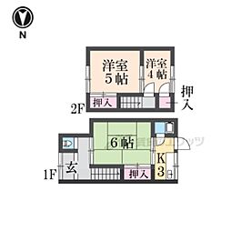 大和高田市大字築山の一戸建て