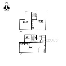 北葛城郡上牧町松里園3丁目の一戸建て