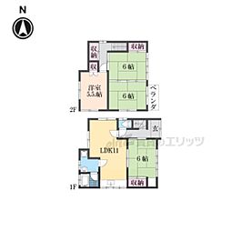 橿原市十市町の一戸建て