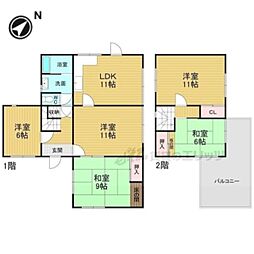 宇陀市榛原天満台東３丁目の一戸建て