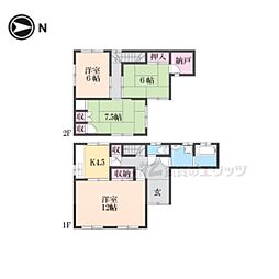 橿原市四条町の一戸建て