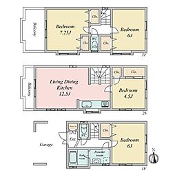 豊島区池袋本町1丁目 中古戸建