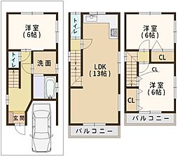 松原市天美西　中古戸建