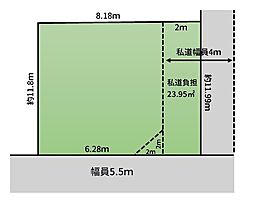 松原市一津屋　売地